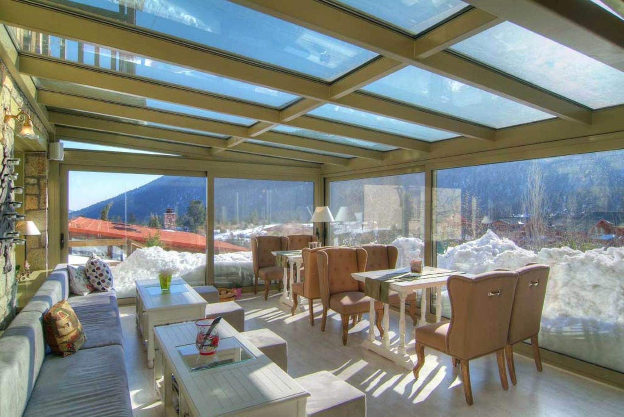 Boutique Hotel Skamnos Aráhova Kültér fotó
