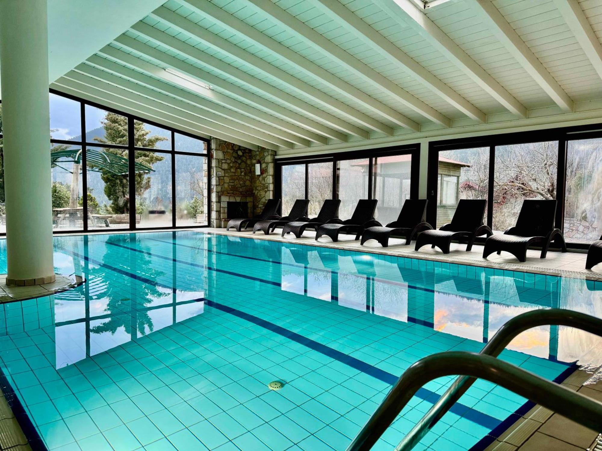 Boutique Hotel Skamnos Aráhova Kültér fotó