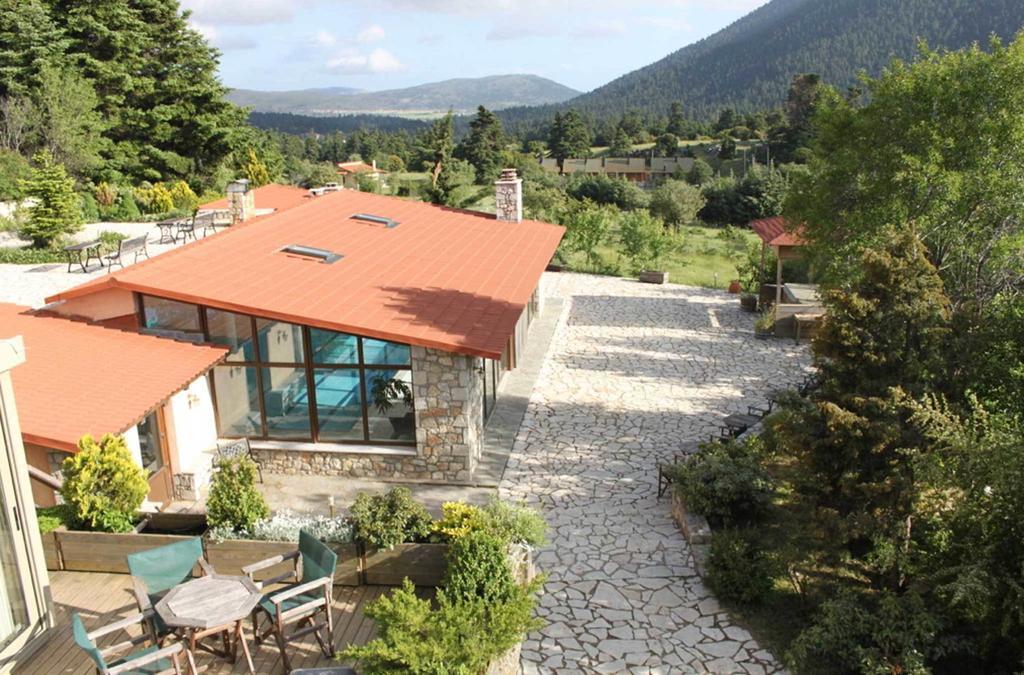 Boutique Hotel Skamnos Aráhova Kültér fotó