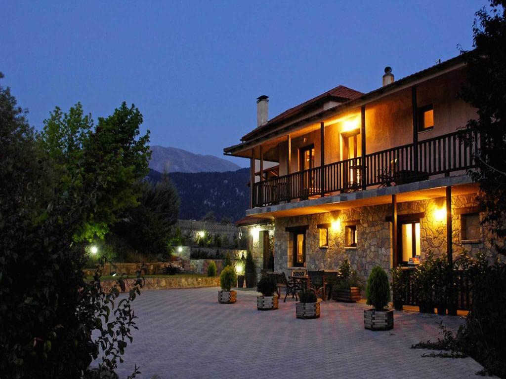 Boutique Hotel Skamnos Aráhova Kültér fotó