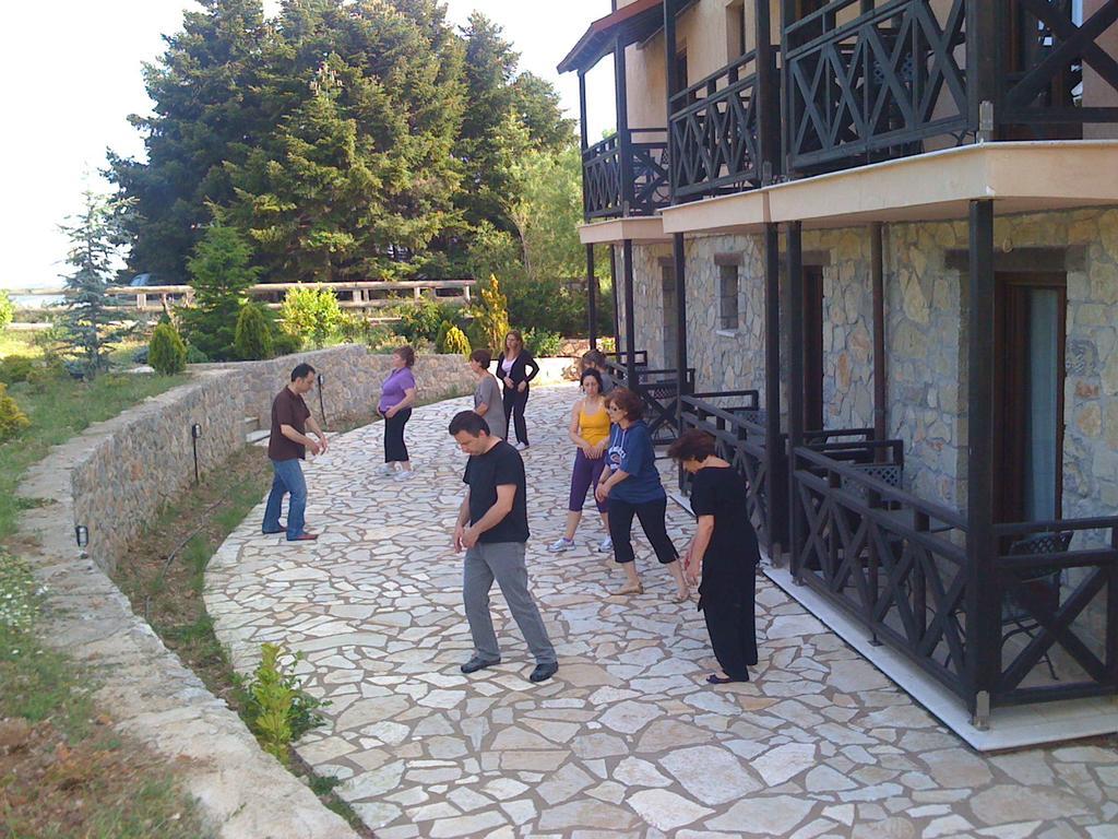 Boutique Hotel Skamnos Aráhova Kültér fotó