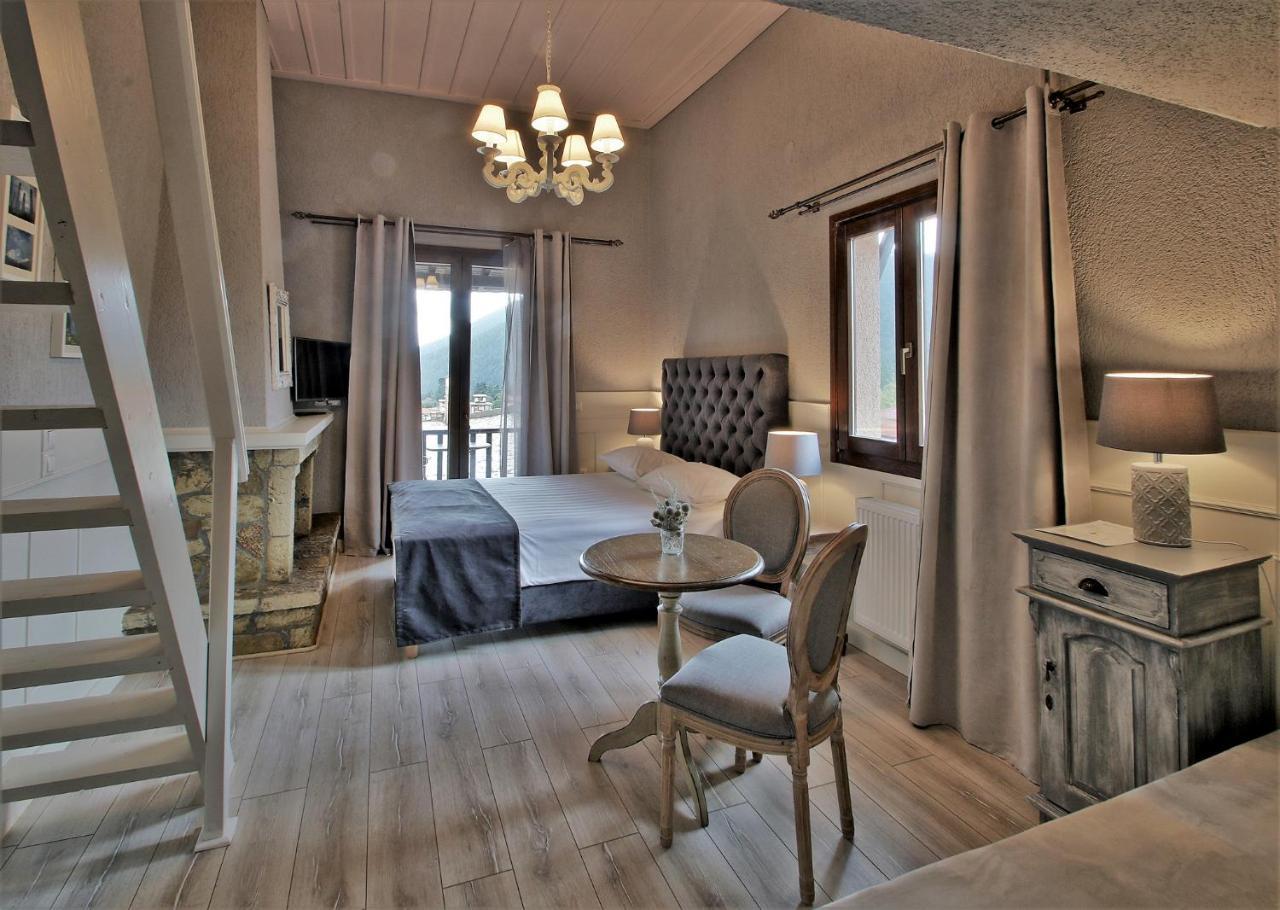 Boutique Hotel Skamnos Aráhova Kültér fotó